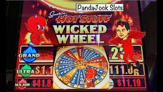 It happened again️I’m so glad I didn’t leave! Big wins on Smokin Hot Stuff Wicked Wheel
