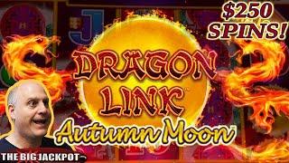 $25,000+ Casino Jackpot Caught Live on Video!  High Limit Dragon Link Autumn Moon Major Jackpot!