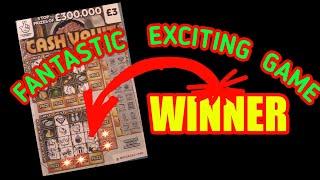 FANTASTIC £200 SCRATCHCARD  GAME..TRIPLE JACKPOT"WIN ALL"50X