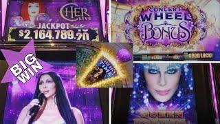 Cher Slot Machine Bonus BIG WIN !! Slot Machine Max Bet Bonus
