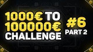€1,000 TO €100,000 CHALLENGE - SABATON, REACTOONZ & BONUS BUYS | ATTEMPT #6 PART 2