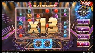 Millionaire Slot - 117649 Megaways BIG WIN!