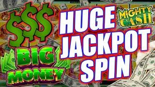 Max Betting Mighty Cash Big Money  Huge Wheel Spin Jackpot!