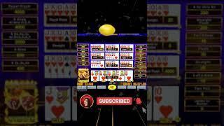 2 ROYAL FLUSHES on $200/BET on Video #Poker in  LAS VEGAS #shorts