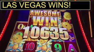 AWESOME WINS! in LAS VEGAS! MAX BETS!