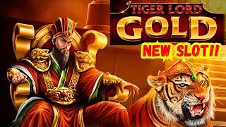 TIGER LORD GOLD First Look | Live Play | Free Spins & Features...