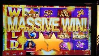 Golden Egypt Slot Machine Bonus  Big Win