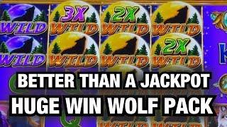 I ONLY PUT $100 IN NEW WOLF PACK SLOT AND CASHED OUT $$$$! RIVER SPIRIT CASINO TULSA!