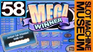 MEGA WINNER (Bally) - JACKPOT & BIG WINS  - GRANDFATHER OF LIGHTNING LINK [Slot Museum]~Slot Review