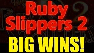 BIG WINS RUBY SLIPPERS 2 Best of Ruby Slippers 2 Slot Machine Bonus DProxima