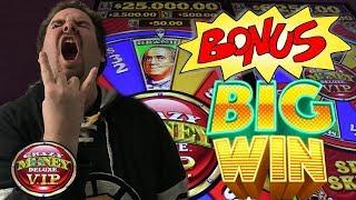 Crazy Money Deluxe VIP BONUS HUGE WIN High Limit Denom Slot Machine
