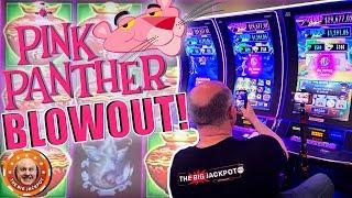 TRIPLE JACKPOTS! High Limit Pink Panther Mega Mariachi & Mystical Fortune WIN$!