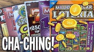 CHA-CHING! 6X WINS = PROFIT!  MONOPOLY 50X + 100X  $80 in TX Lottery Scratch Offs