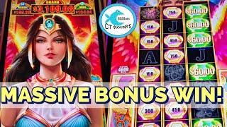 1st TIME PLAYING ETERNAL GODDESS SLOT MACHINE GAVE ME A HUGE WIN! PLAY THIS GAME!