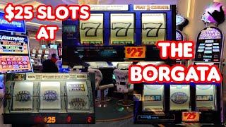 Winning on $25 Slots at Borgata!  2 Handpays!