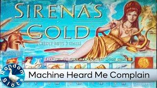 Sirena's Gold Slot Machine Bonus