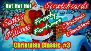 ️ScratchcardsSANTA'S MILLIONS️FROSTY FORTUNESCHRISTMAS COUNTDOWN️LUCKY LINES'21'GREEN️