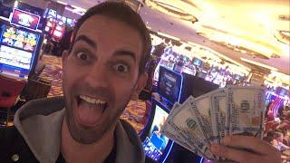 LIVE at HARD ROCK Casino in AC  Slot Machine FUN with Brian Christopher