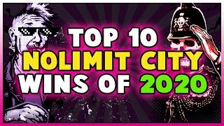 TOP 10 BIGGEST NOLIMIT CITY WINS OF 2020!