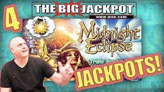 4 JACKPOT$ HUGE HIT on $400 SPIN Midnight Eclipse PAY$ OUT! | The Big Jackpot