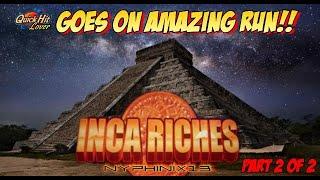 Aristocrat Classic Inca Riches Slot Bonuses BIG Wins Part 2