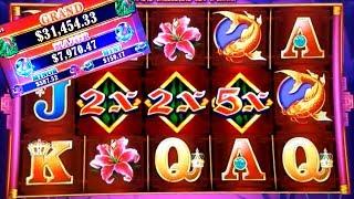 HU WANG Slot Machine Bonus BIG WIN & Progressive Pick Bonus Won ! Slot Machine Pokies w/NG Slot