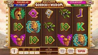 Age of the Gods: Goddess of Wisdom from Playtech - Bonus Feature & Free Games