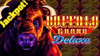 FIRST JACKPOT HAND PAY To Youtube!  On NEW Buffalo Grand Deluxe Slot Machine!