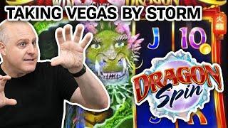 Let’s TAKE VEGAS BY STORM  I’m Playing HIGH-LIMIT Dragon Spin: Age of Fire SLOTS