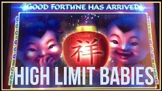 HIGH LIMIT BABIES  $18/SPIN  Slot Machine Pokies w Brian Christopher