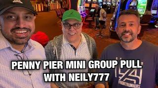 PENNY PIER SLOT MINI GROUP PULL WITH NEILY777 SLOT CHANNEL AT CHOCTAW CASINO DURANT!