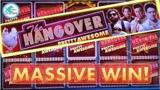 *HUGE WIN!* - The Hangover Pretty Awesome Slot Machine - Drunk Bonuses & Big Wins!!