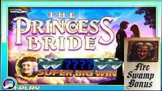 BIG WIN - The Princess Bride Slot Machine Bonus - Fire Swamp Free Spins