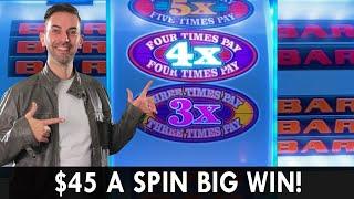 $45 SPIN BIG WIN  Super Times Pay  HUGE High Limit WINS  BCSlots