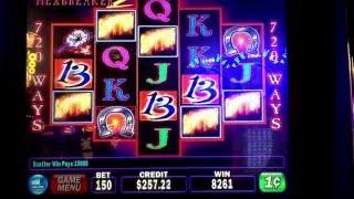 Hexbreaker II Slot Machine Big Line Hits 100X Coeur d'Alene Casino