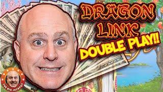 Crazy WINS on 2 BRAND NEW Dragon Link Games Gengis Khan and Peace and Long Life