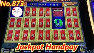 Slot Win Part 2/2 - Jackpot HandpayDragon Cash - Golden Century Slot Machine 50c/$12.50 赤富士スロット
