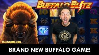 Check out the NEW Buffalo Blitz Slot  LIVE!
