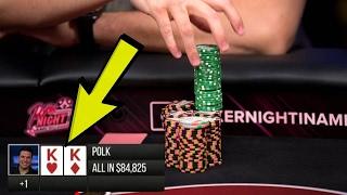 I Have $100,000 And POCKET KINGS on Poker Night In America!