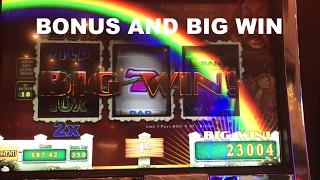 Wizard of Oz Road to Emerald City BONUS and BIG WIN Live Play Slot Machine