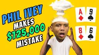 PHIL IVEY ALL IN ON A BLUFF THAT COST HIM $725,000  WSOP 2022