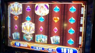 WMS Bier Haus 25 free spin bonus slot machine  99x