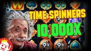 TIME SPINNERS (HACKSAW GAMING) PLAYER LANDS 10,000X MAX WIN!