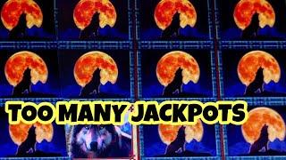 TOO MANY JACKPOTS/ HIGH LIMIT WOLF RUN BETS/ LIVE HIGH LIMIT SLOT PLAY/ WOLF RUN HIGH LIMIT SLOT
