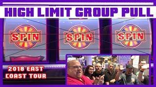 18 People  $3,600 Slot Group Pull in ATLANTIC CITY EAST COAST TOUR  BCSlots