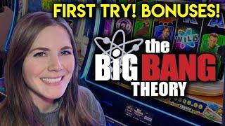 The Big Bang Theory Slot Machine! BONUSES! First Attempt!