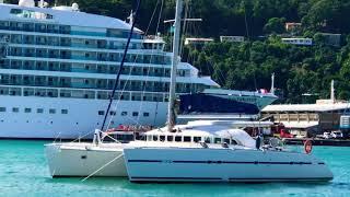 Seabourn Odyssey Luxury Cruise Ship - Saint Lucia Yachts of Seabourn Cruise Line