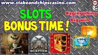 SLOTS + BIG WIN CASH OUT !! • CASINO BONUS ROUNDS !!
