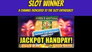 Crazy Big Hand Pay on the Slot Machine Fu Dao Le