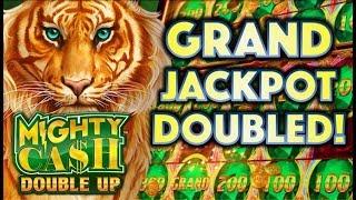 •OMG! GRAND JACKPOT DOUBLED!• NEIGHBOR'S WIN (NOT MINE) MIGHTY CASH DOUBLE UP Slot Machine Bonus